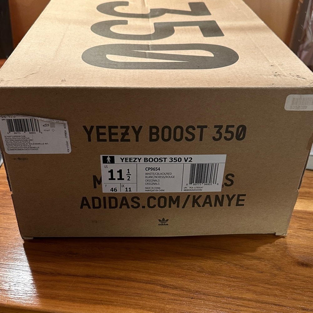 Yeezy Boost 350 V2 in White and Black